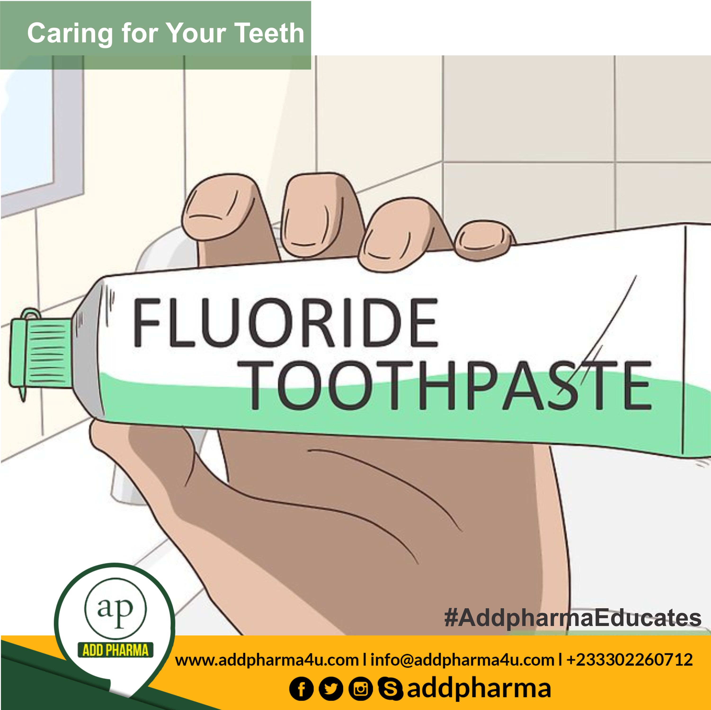 Use a fluoride toothpaste.